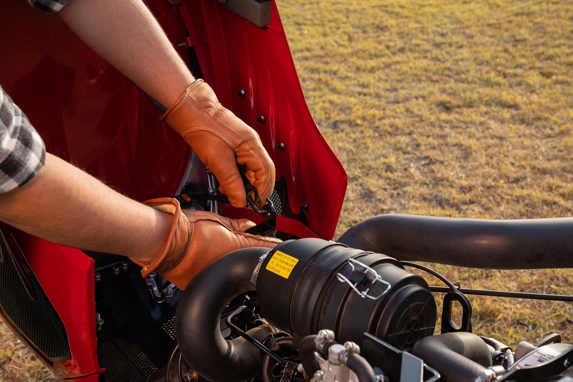 Daily checklist for tractors