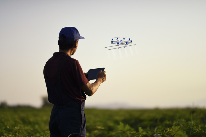 Drones in agriculture