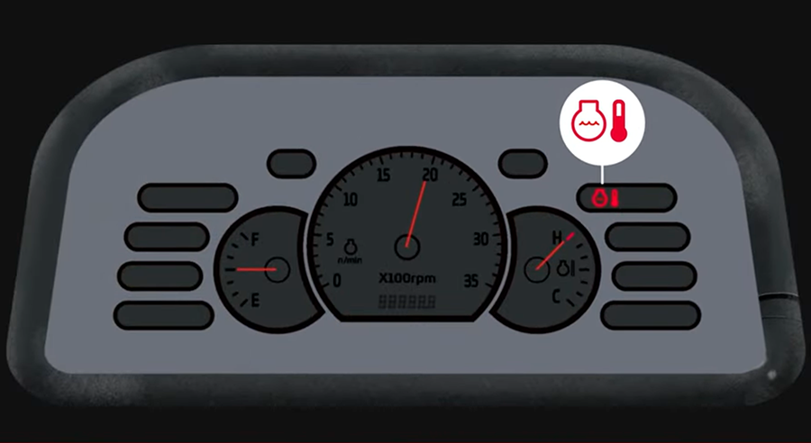 Troubleshoot overheated engines