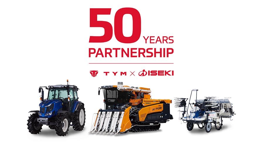 TYM Celebrates the 50th Anniversary with ISEKI